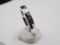 Hammered silver ring Size Y+