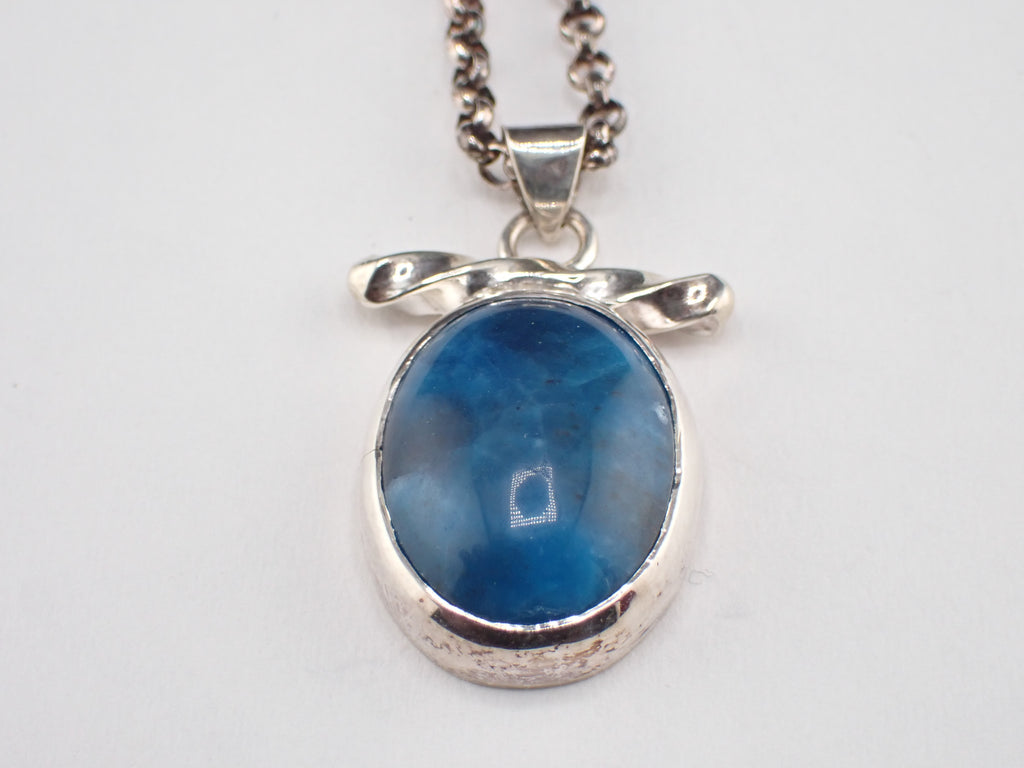 Apatite Pendant in Sterling Silver